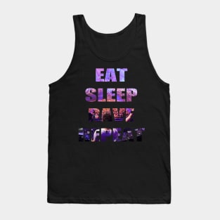 eat sleep rave repeat Tank Top